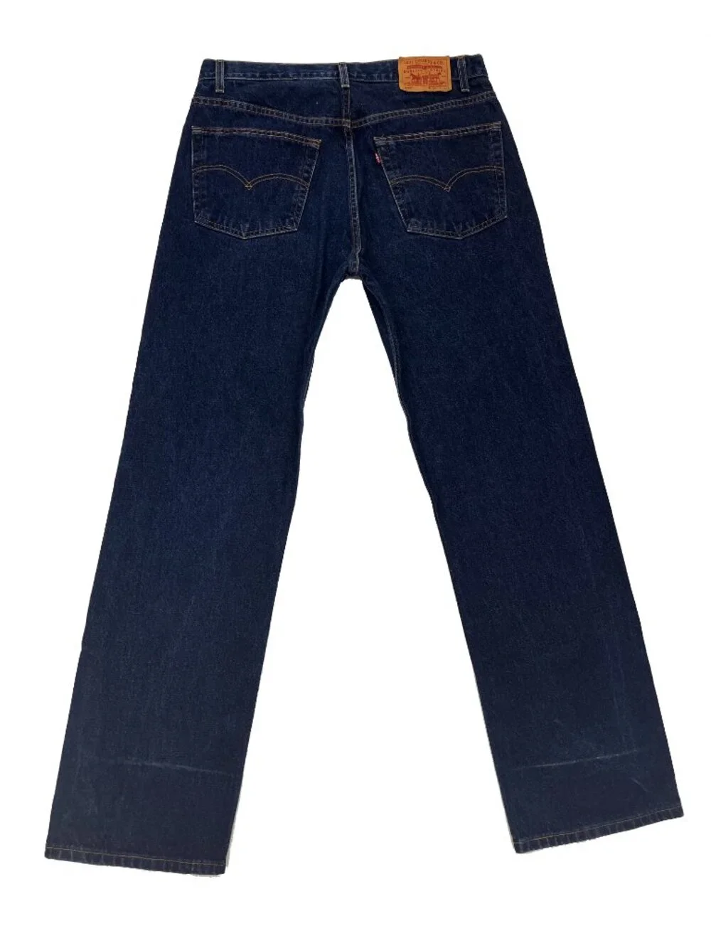 Levis 505 Regular Fit Straight Leg Jeans Mens 38 x 32